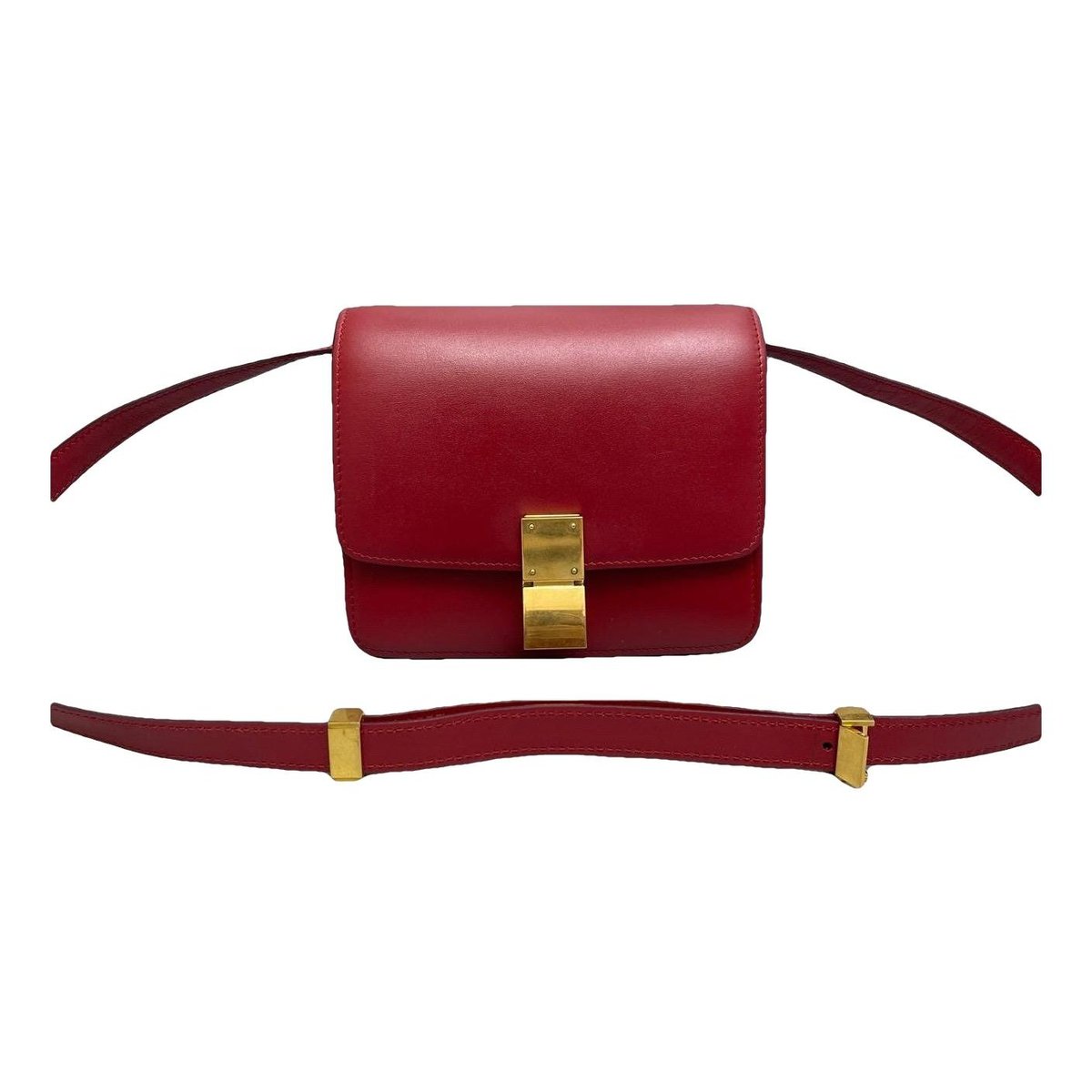 Classic leather handbag