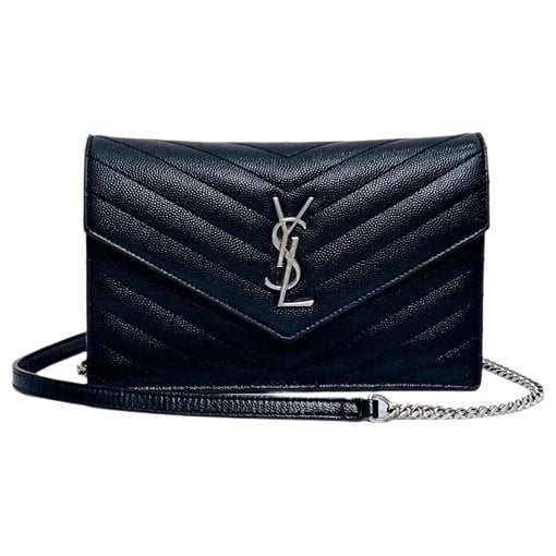 Envelope leather crossbody bag