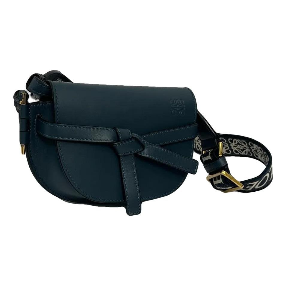 Gate leather crossbody bag