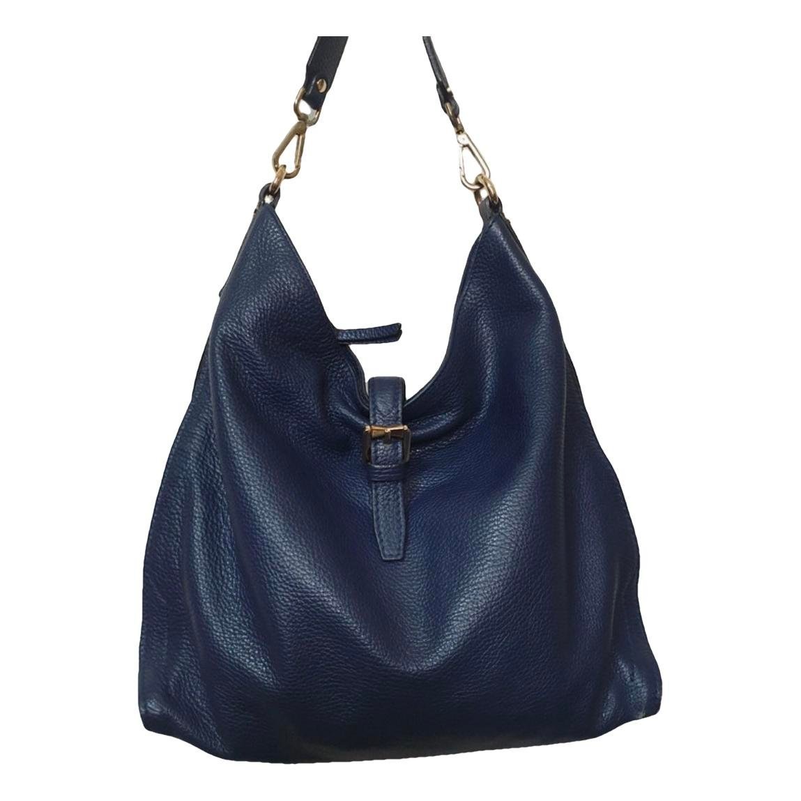 Leather tote