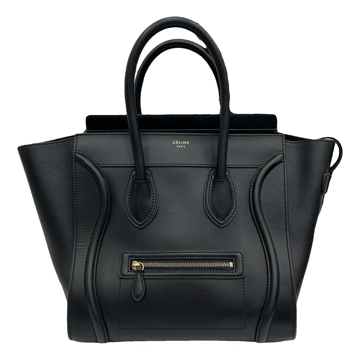 Luggage leather handbag