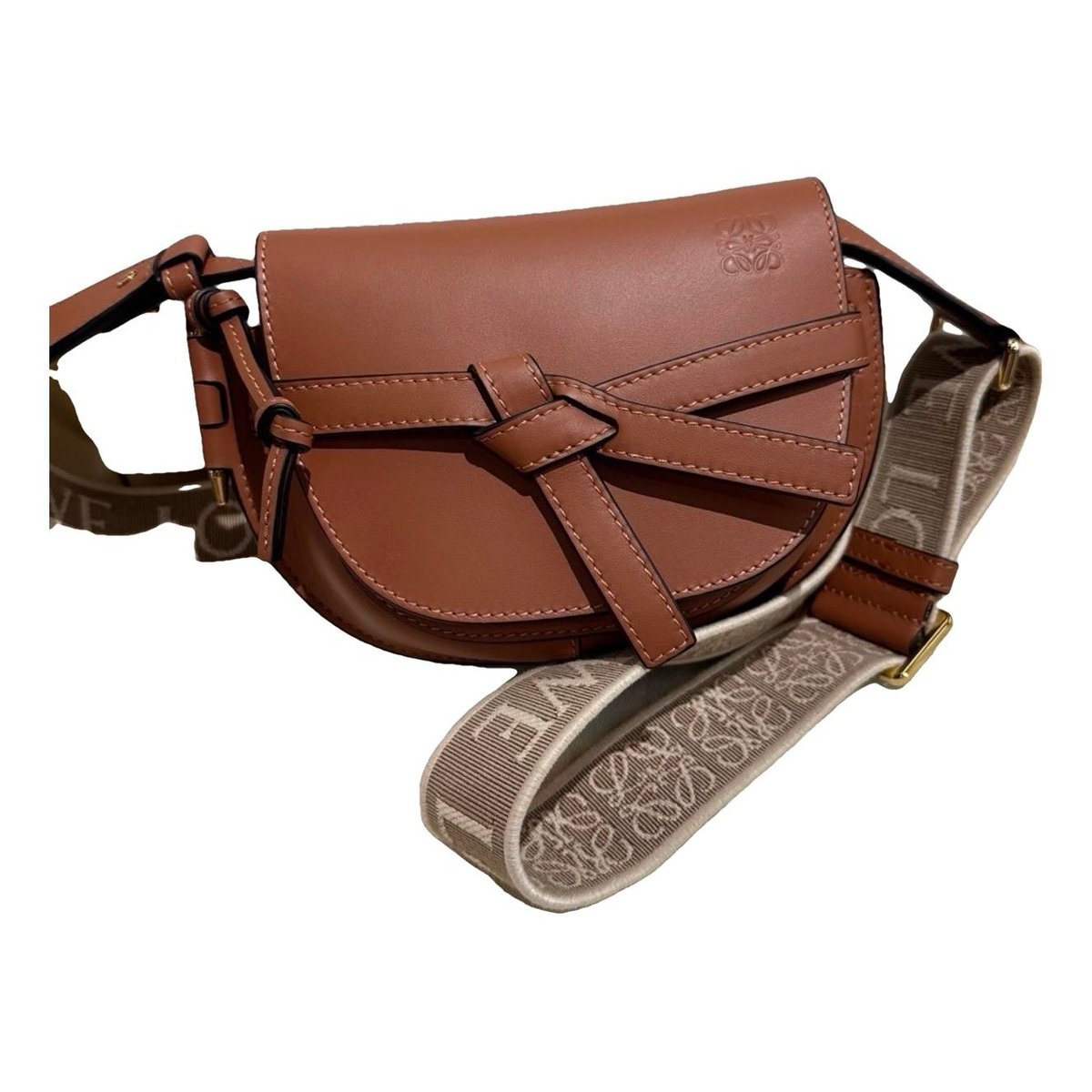Gate leather handbag