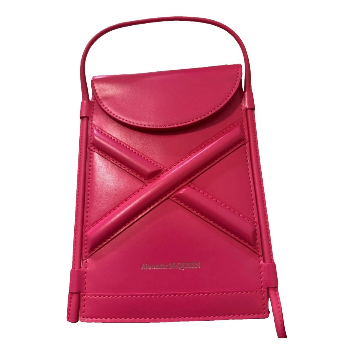 Leather crossbody bag