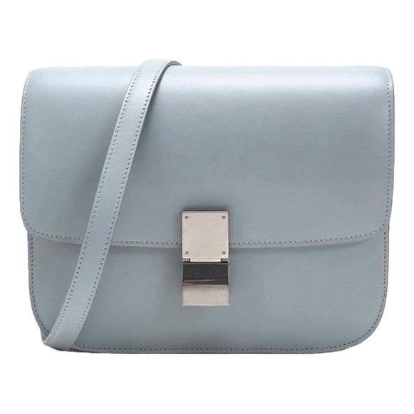Classic leather crossbody bag
