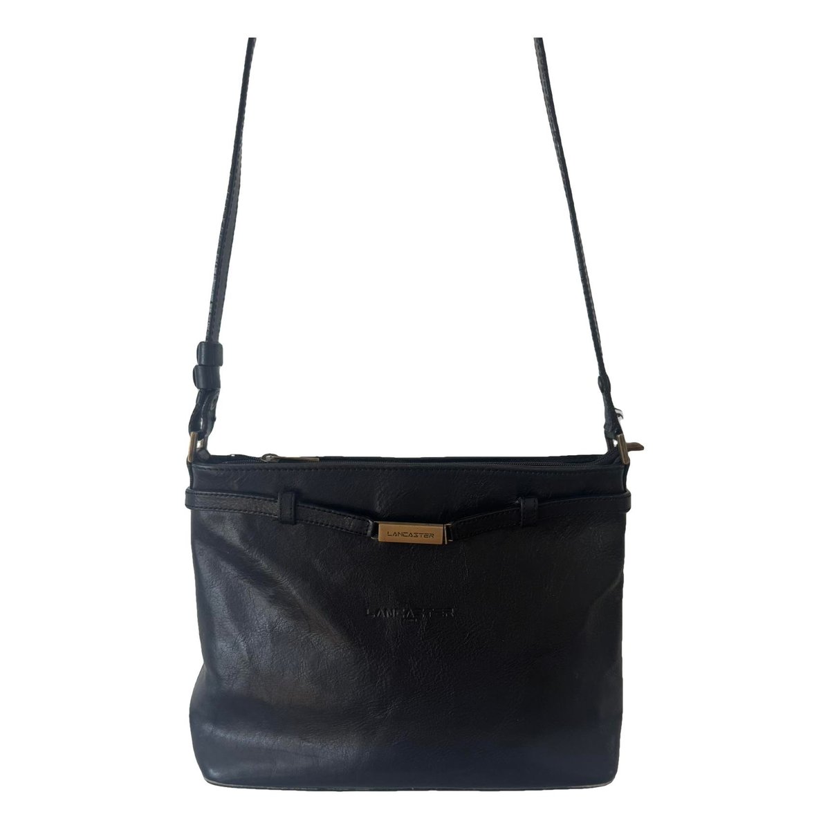 Leather crossbody bag