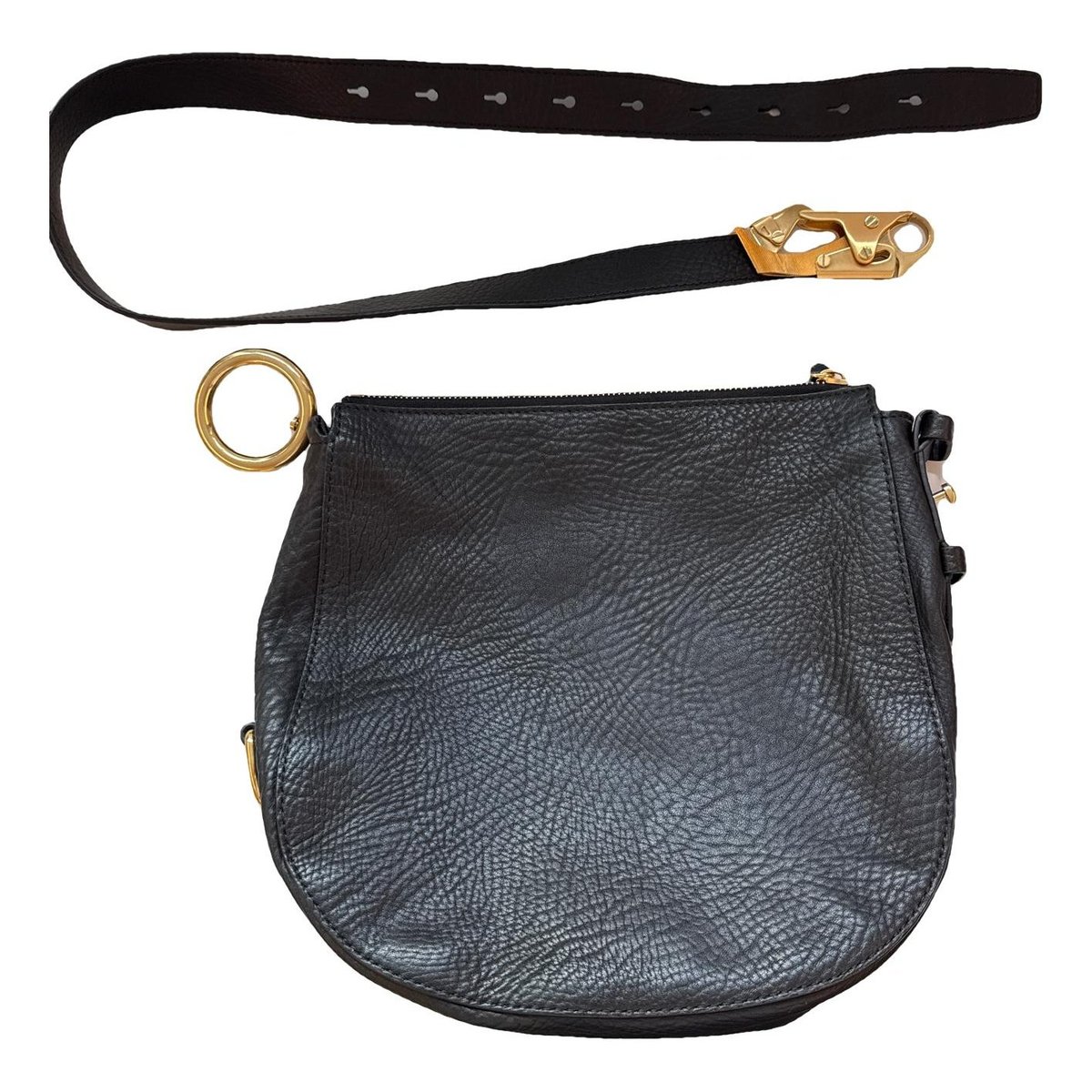 Knight leather handbag