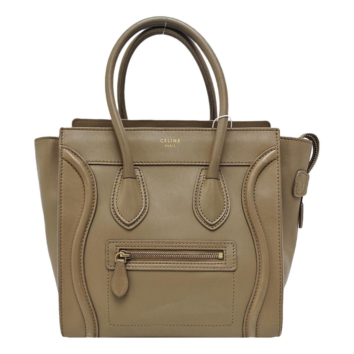 Luggage leather handbag