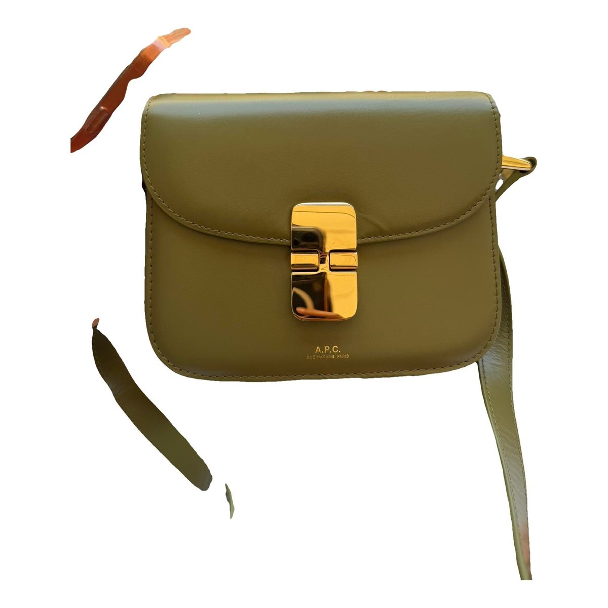 Leather crossbody bag