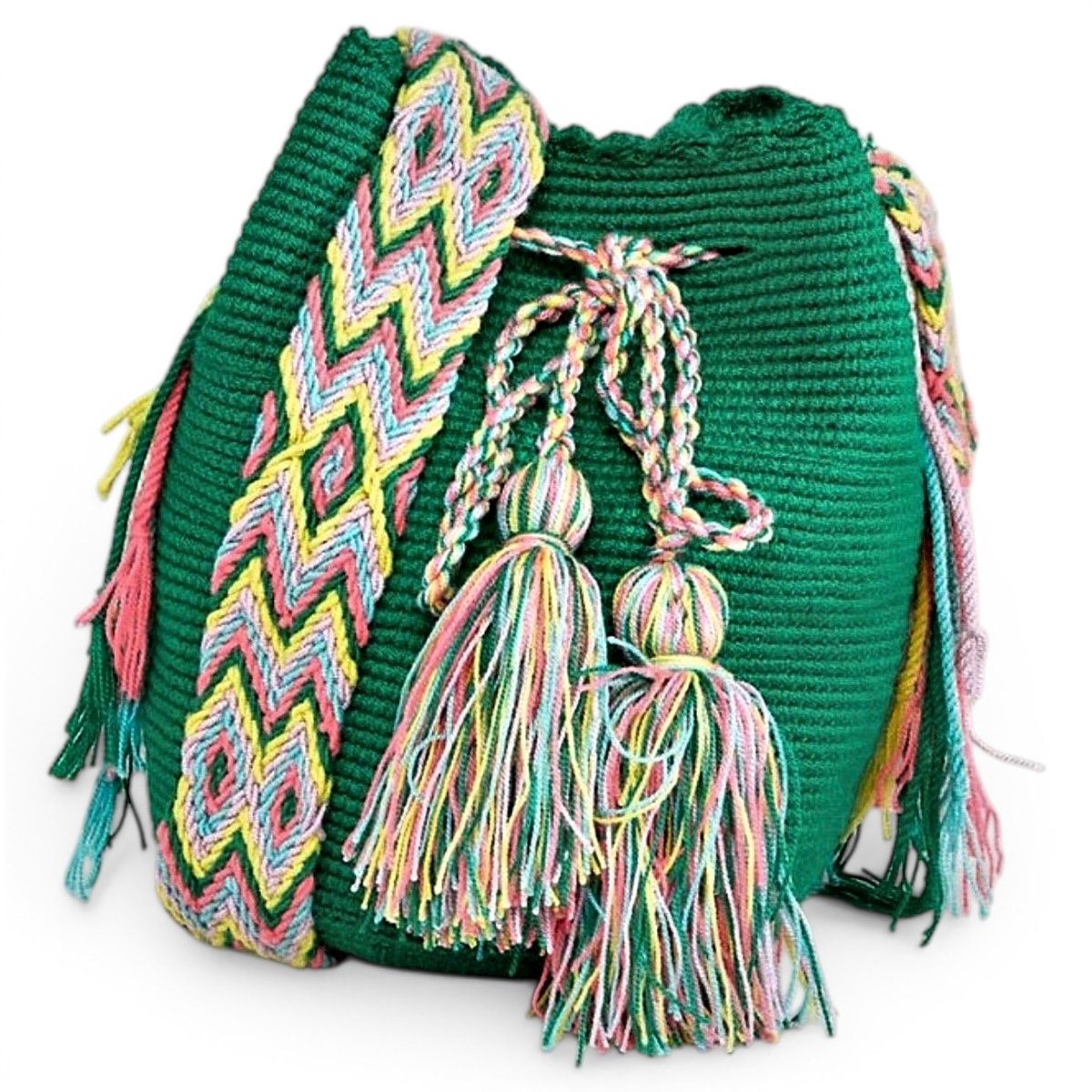 Crochet crossbody bag