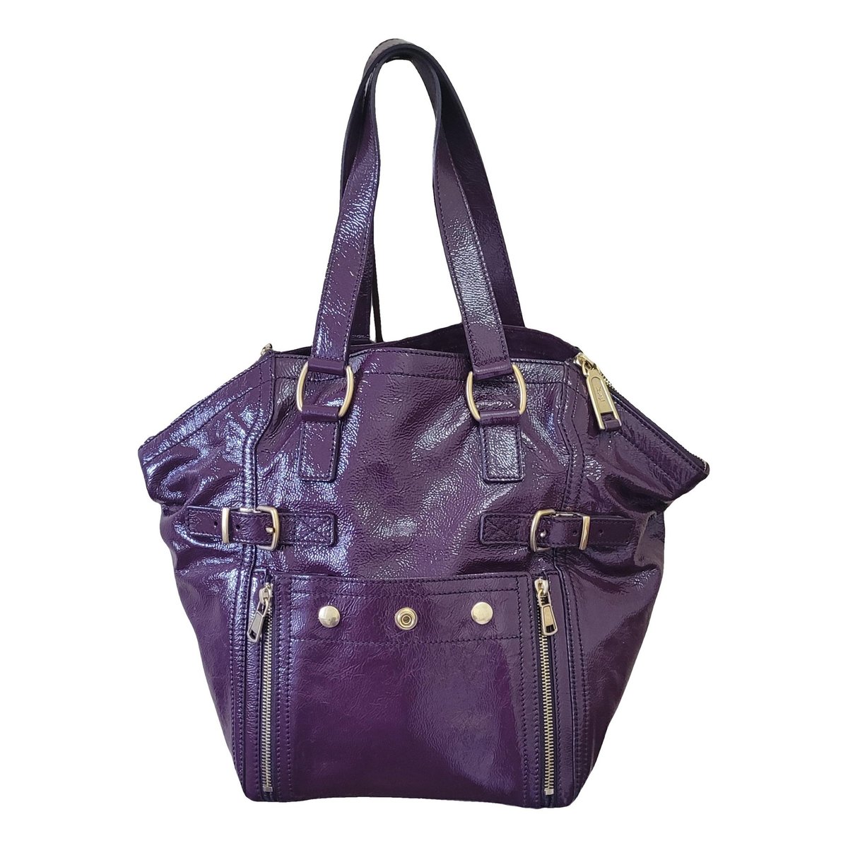 Downtown leather handbag