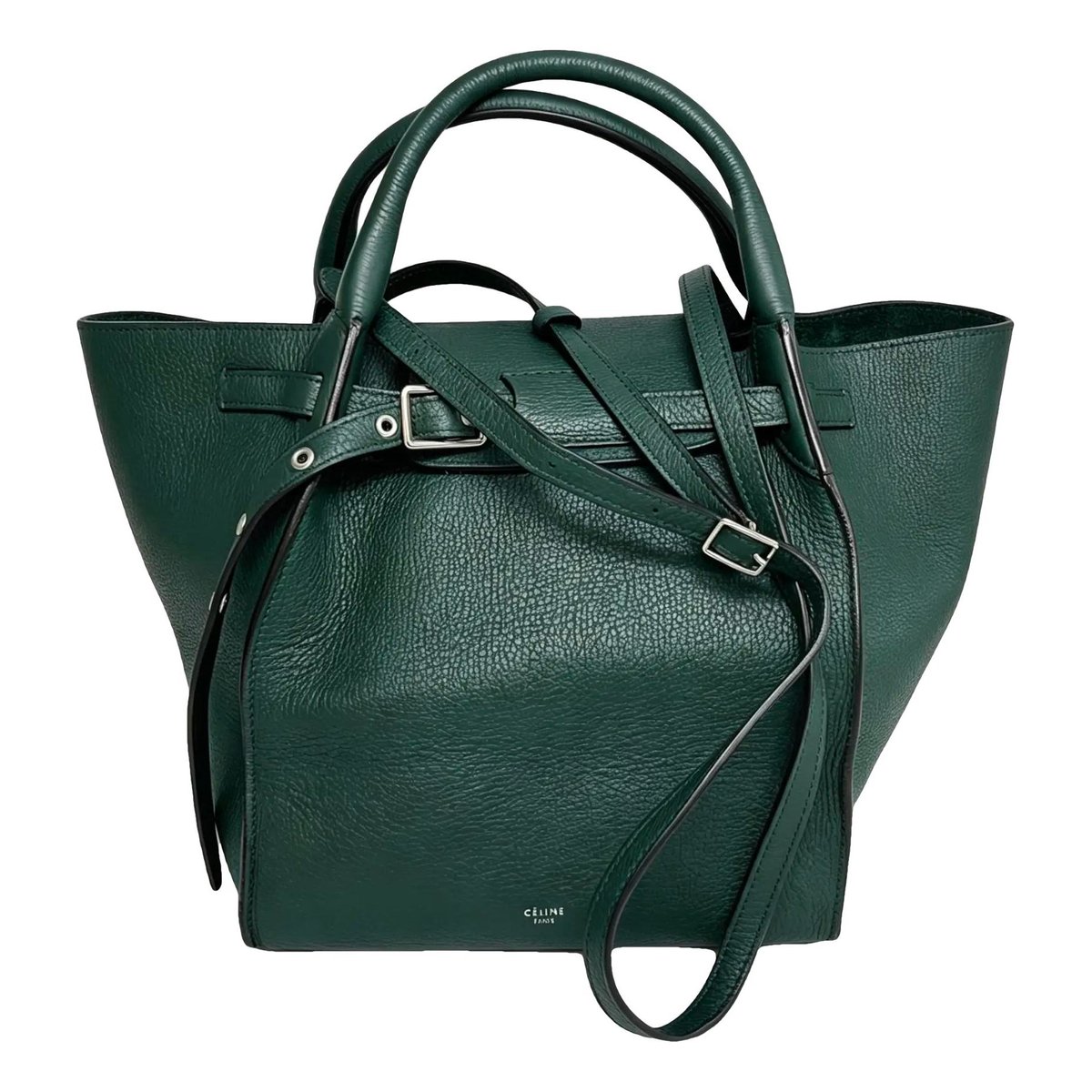Big Bag leather handbag