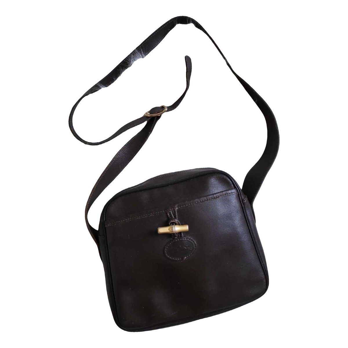 Roseau leather crossbody bag
