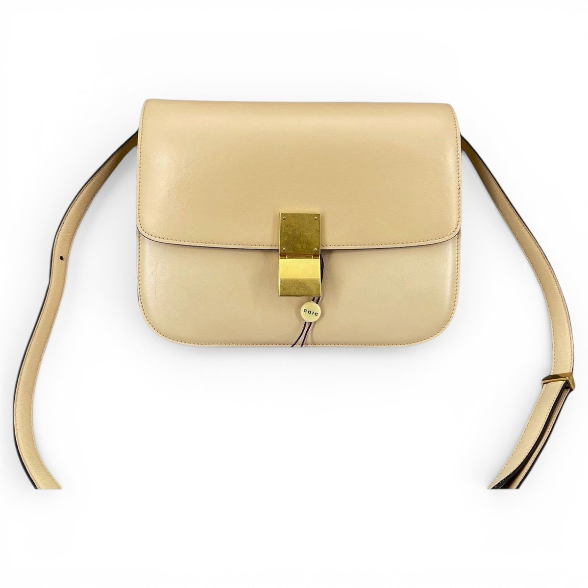 Classic leather handbag