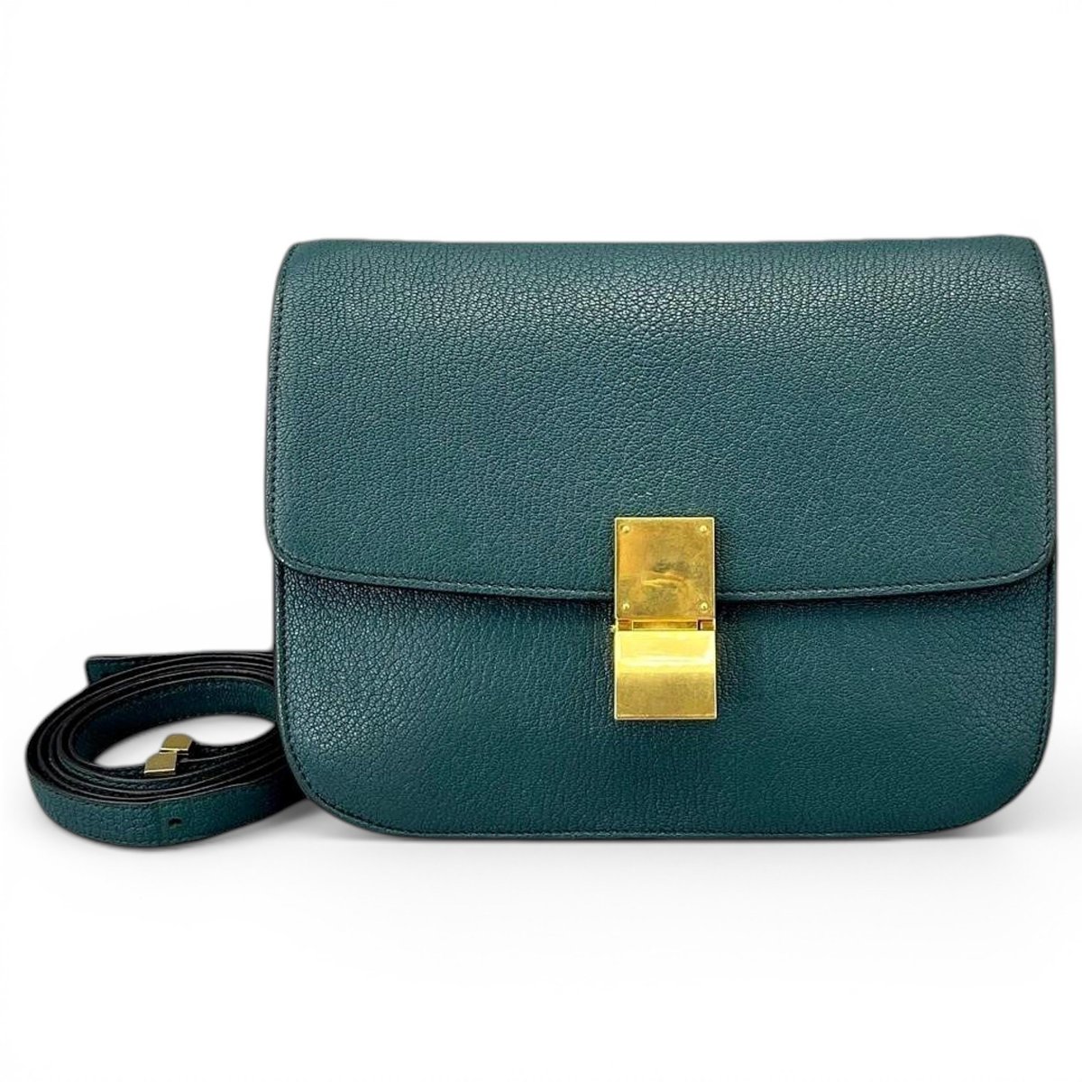 Classic leather handbag