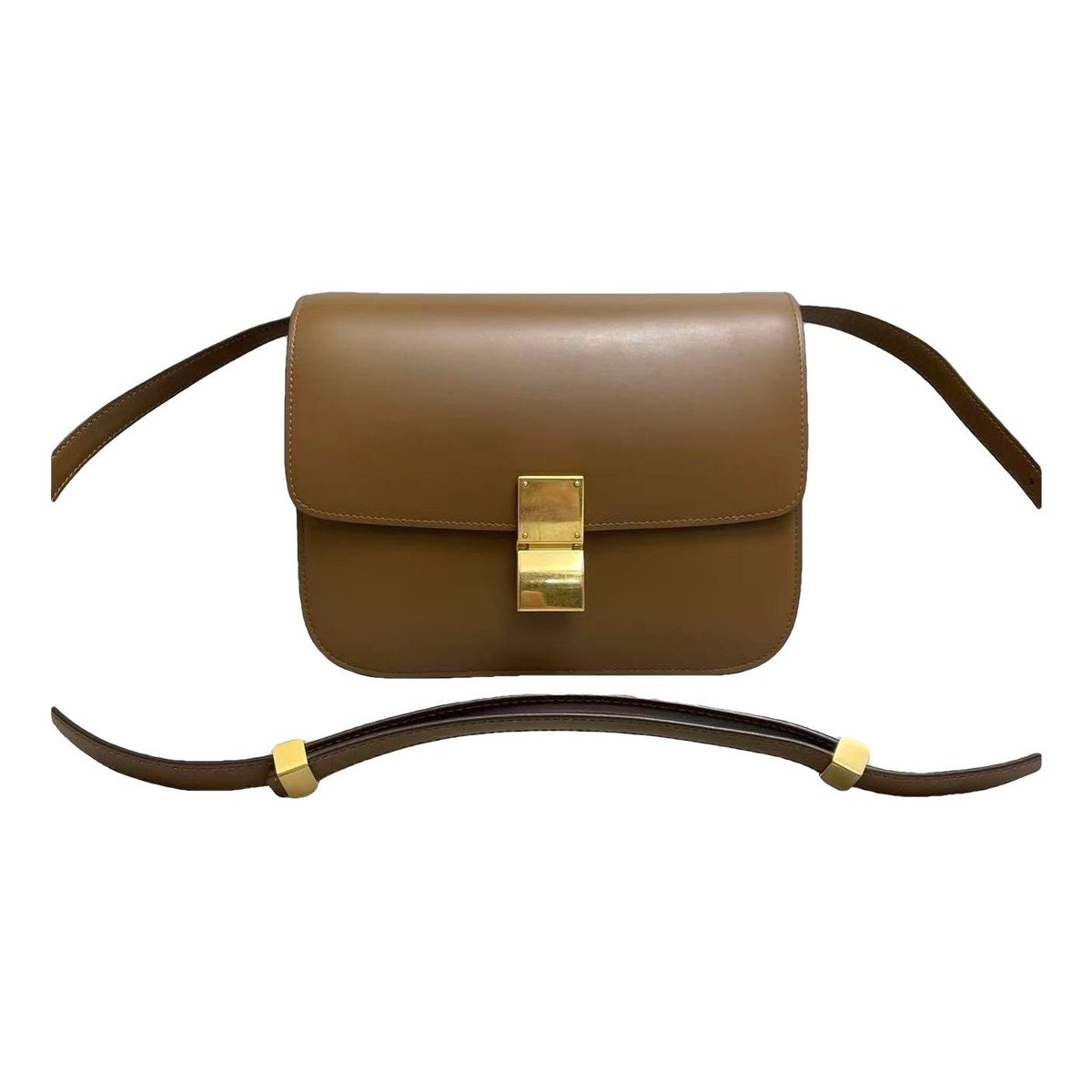Classic leather handbag