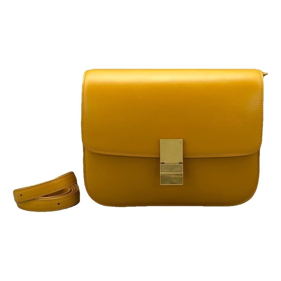 Classic leather handbag