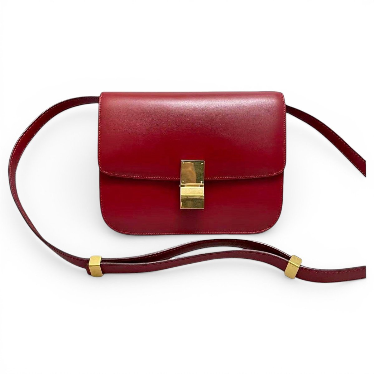 Classic leather handbag