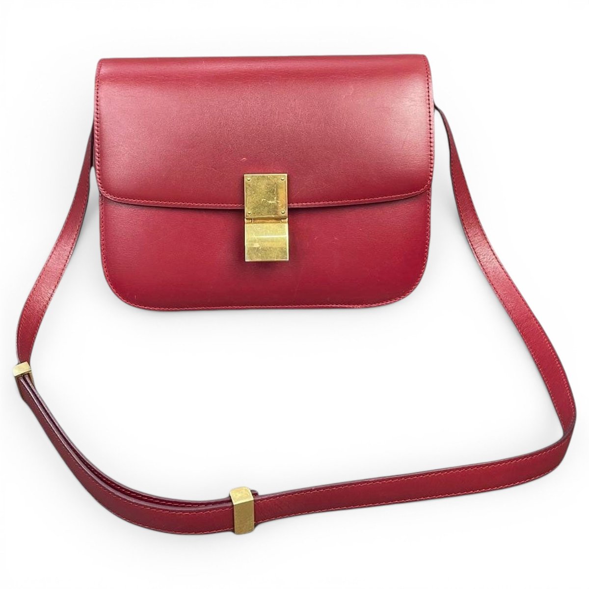 Classic leather handbag