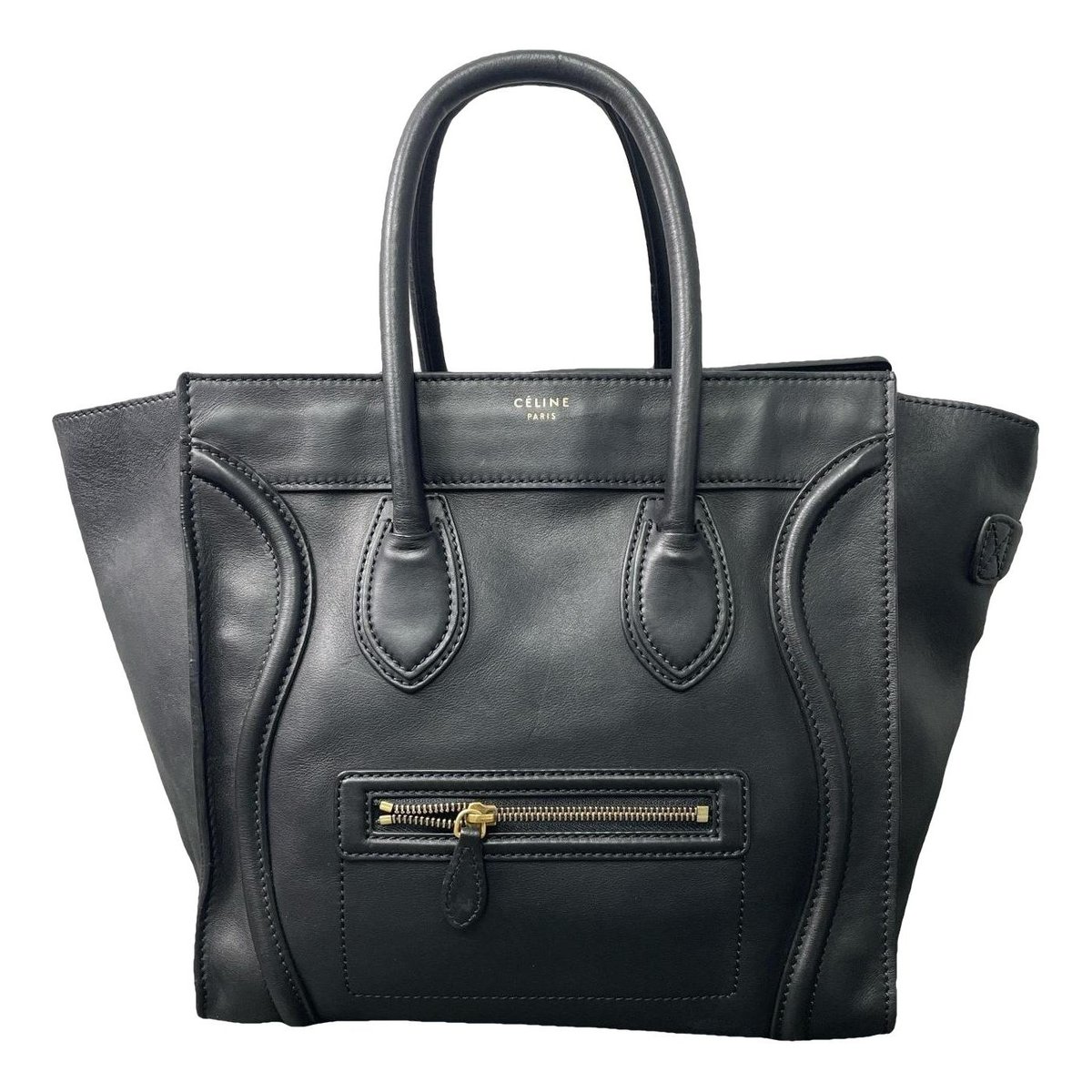 Luggage leather handbag