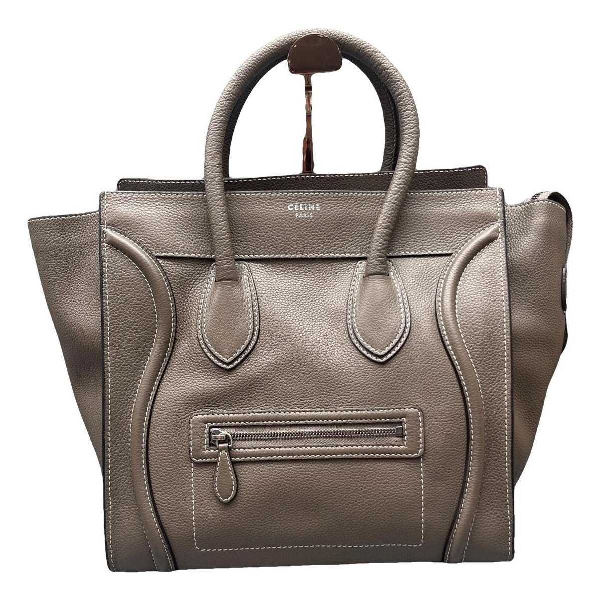 Luggage leather handbag