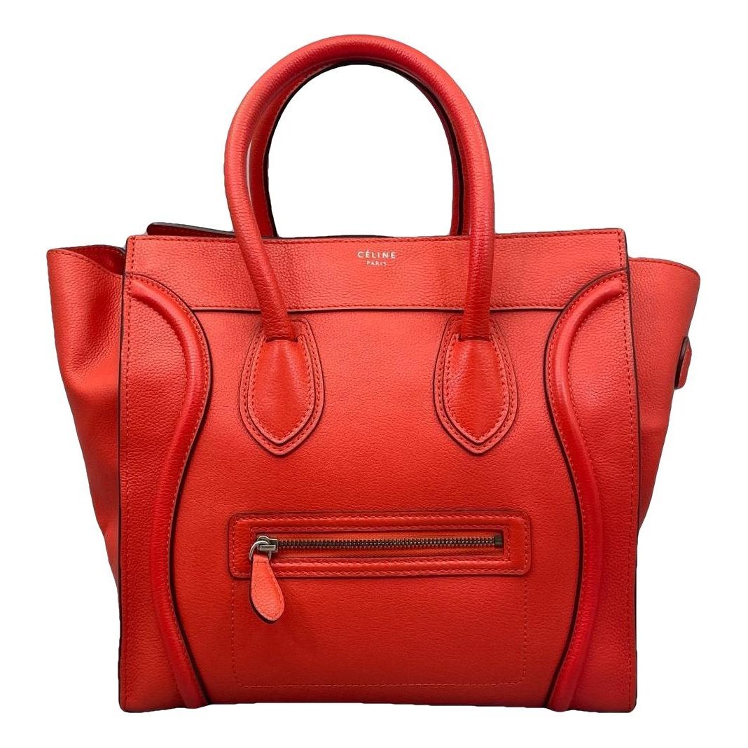 Luggage leather handbag
