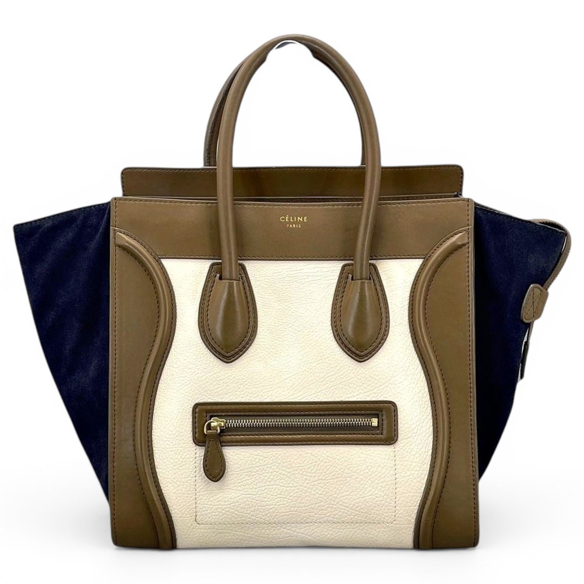 Luggage leather handbag