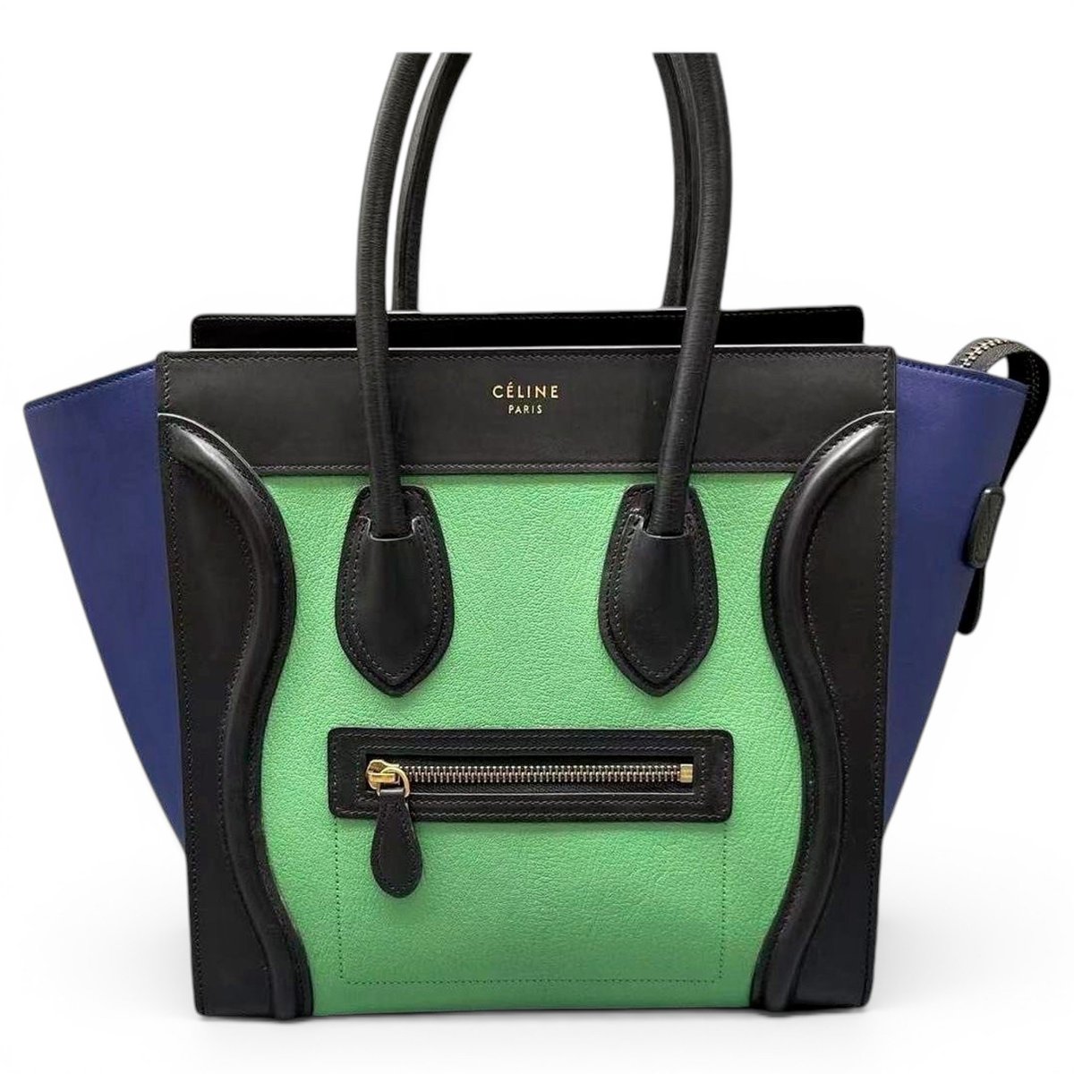 Luggage leather handbag