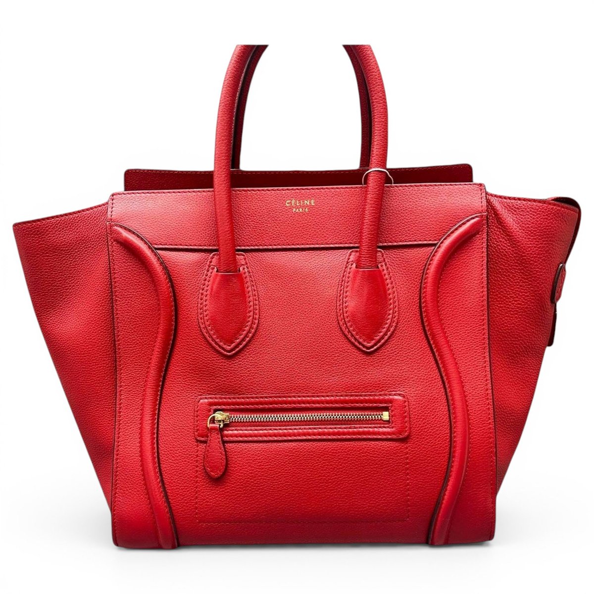 Luggage leather handbag