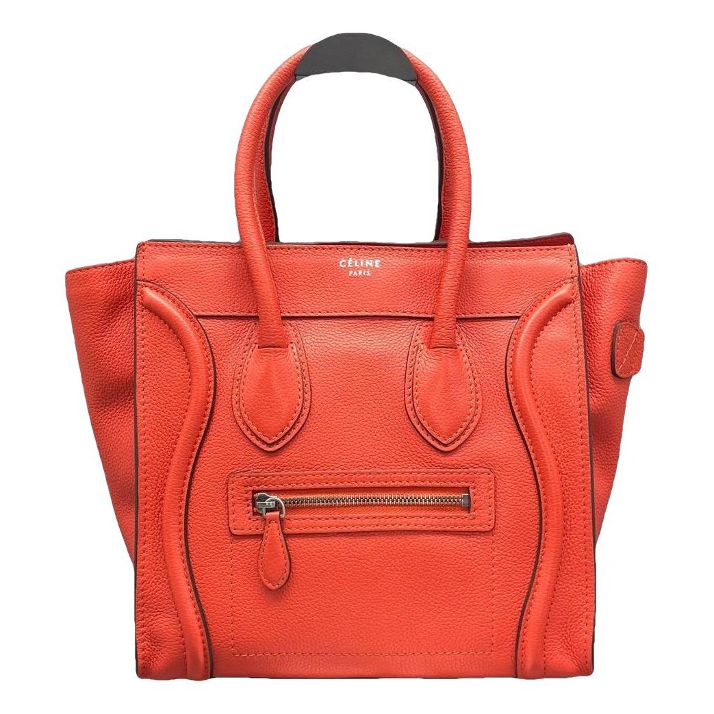 Luggage leather handbag