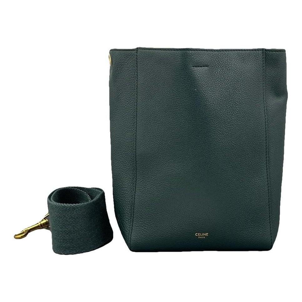 Seau Sangle leather handbag