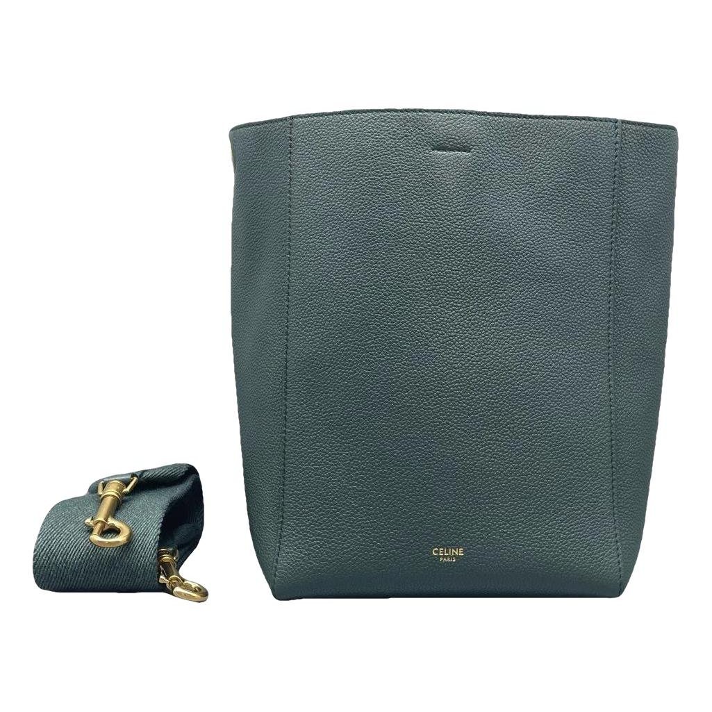 Seau Sangle leather handbag