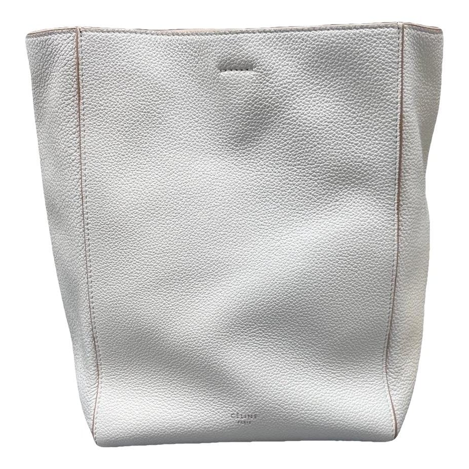 Seau Sangle leather handbag