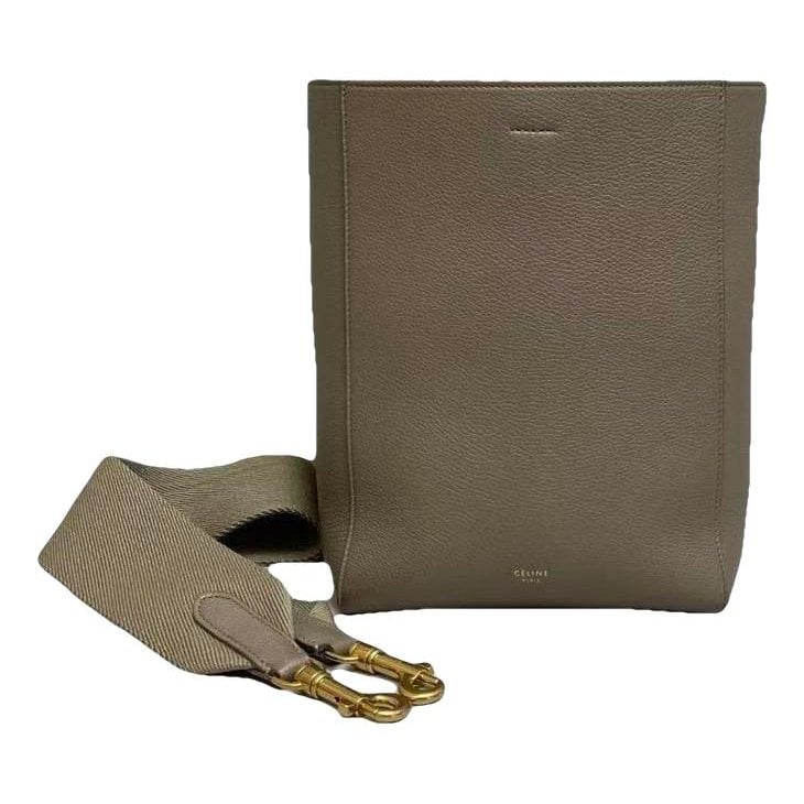 Seau Sangle leather handbag