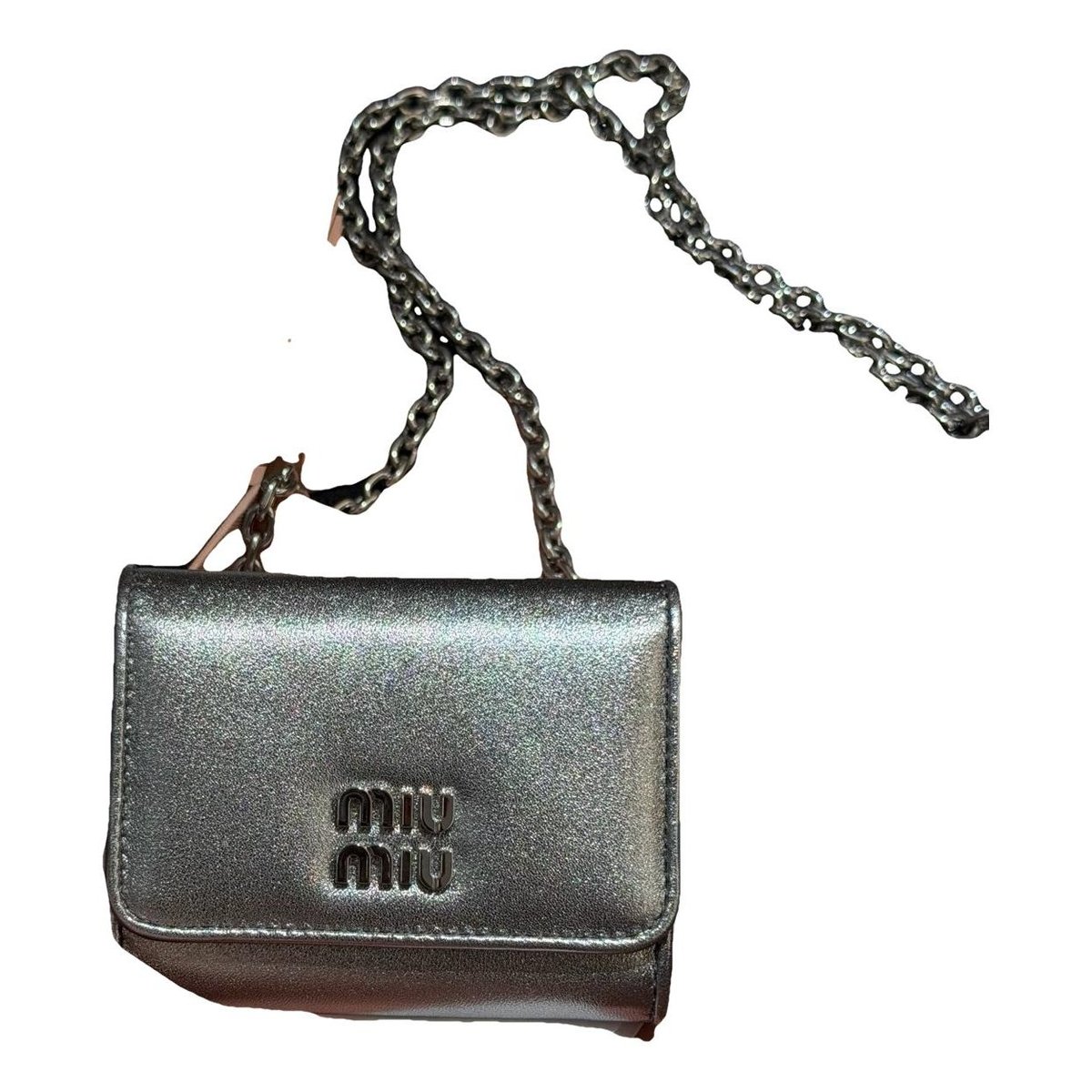 Miu Club leather handbag
