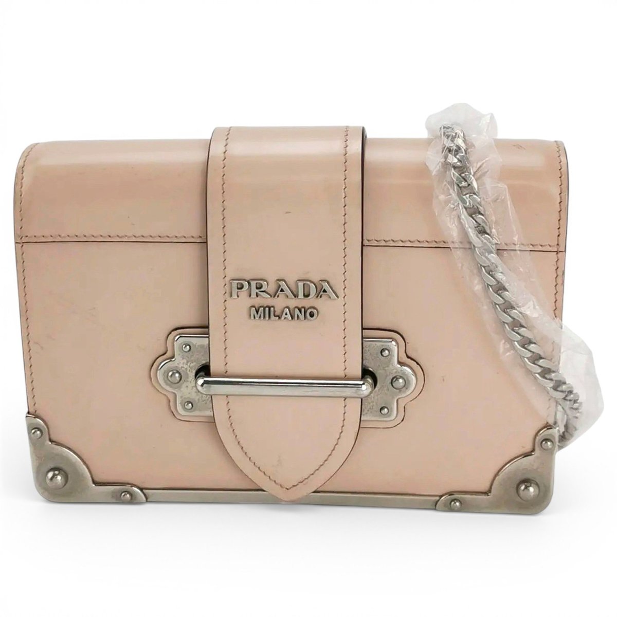 Cahier leather crossbody bag