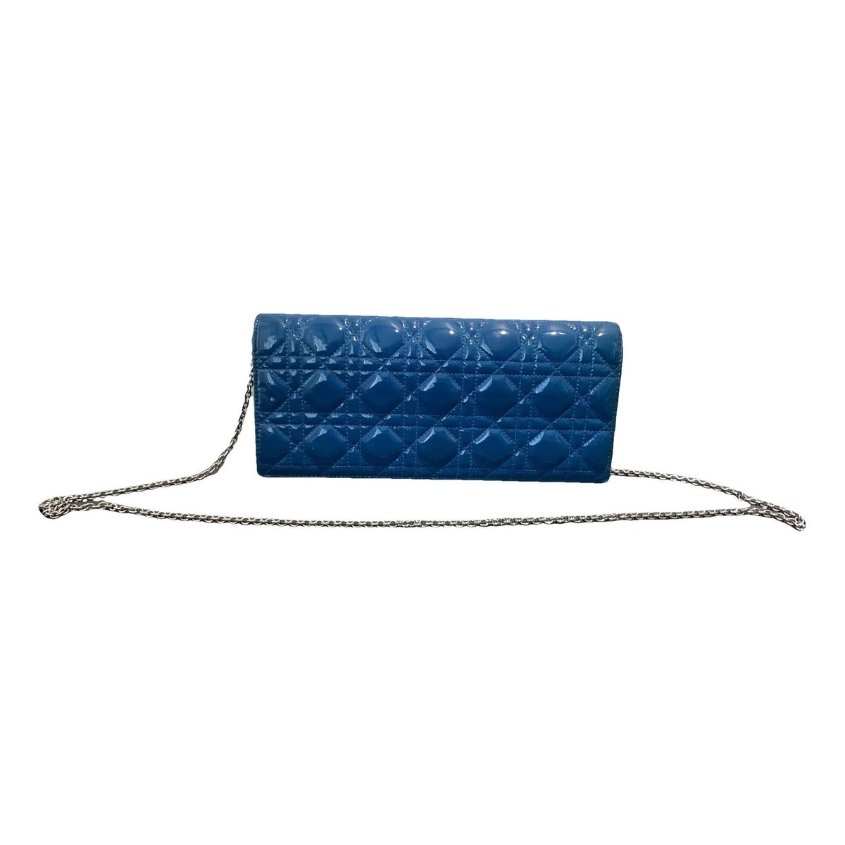 Lady Dior patent leather crossbody bag