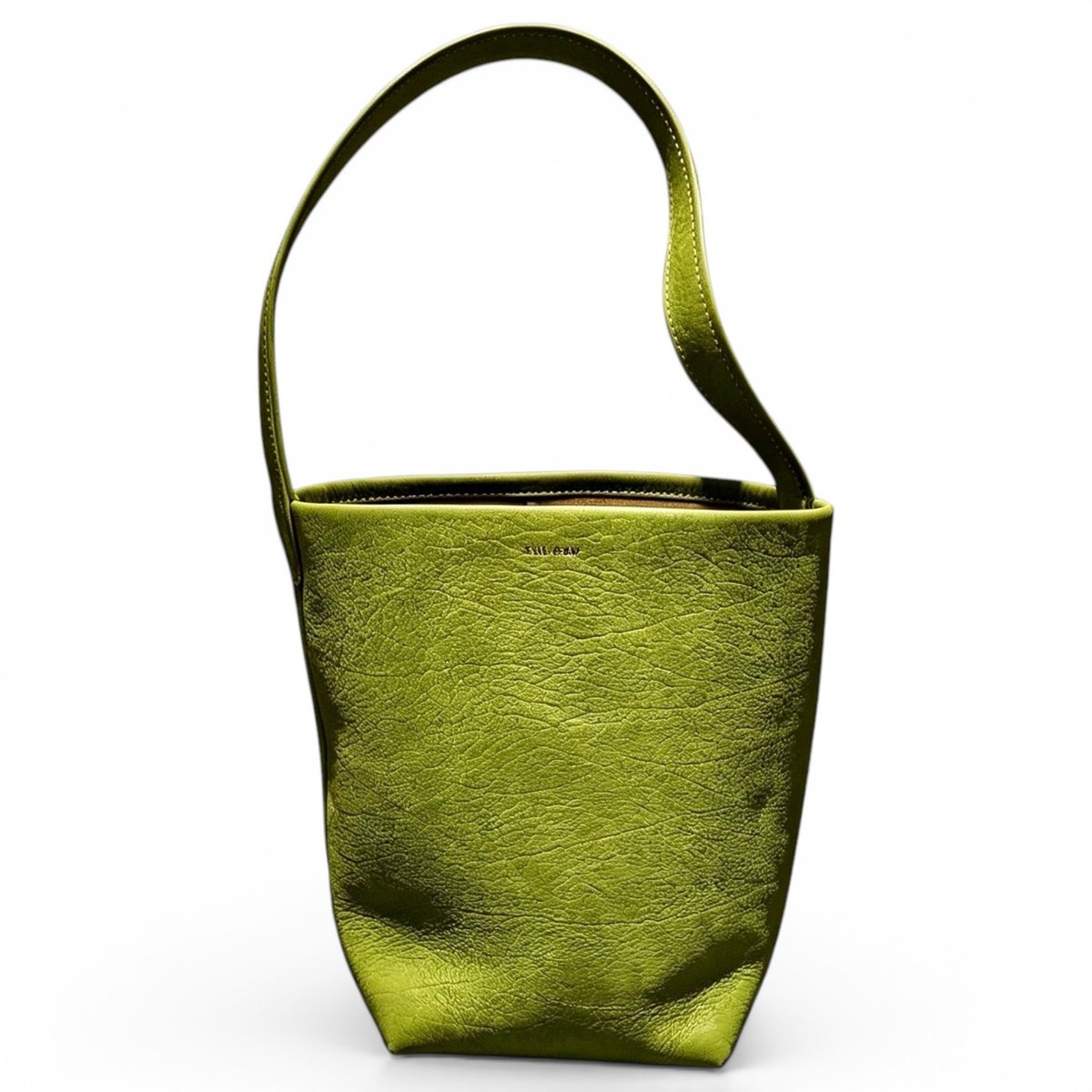 Park N/S leather handbag
