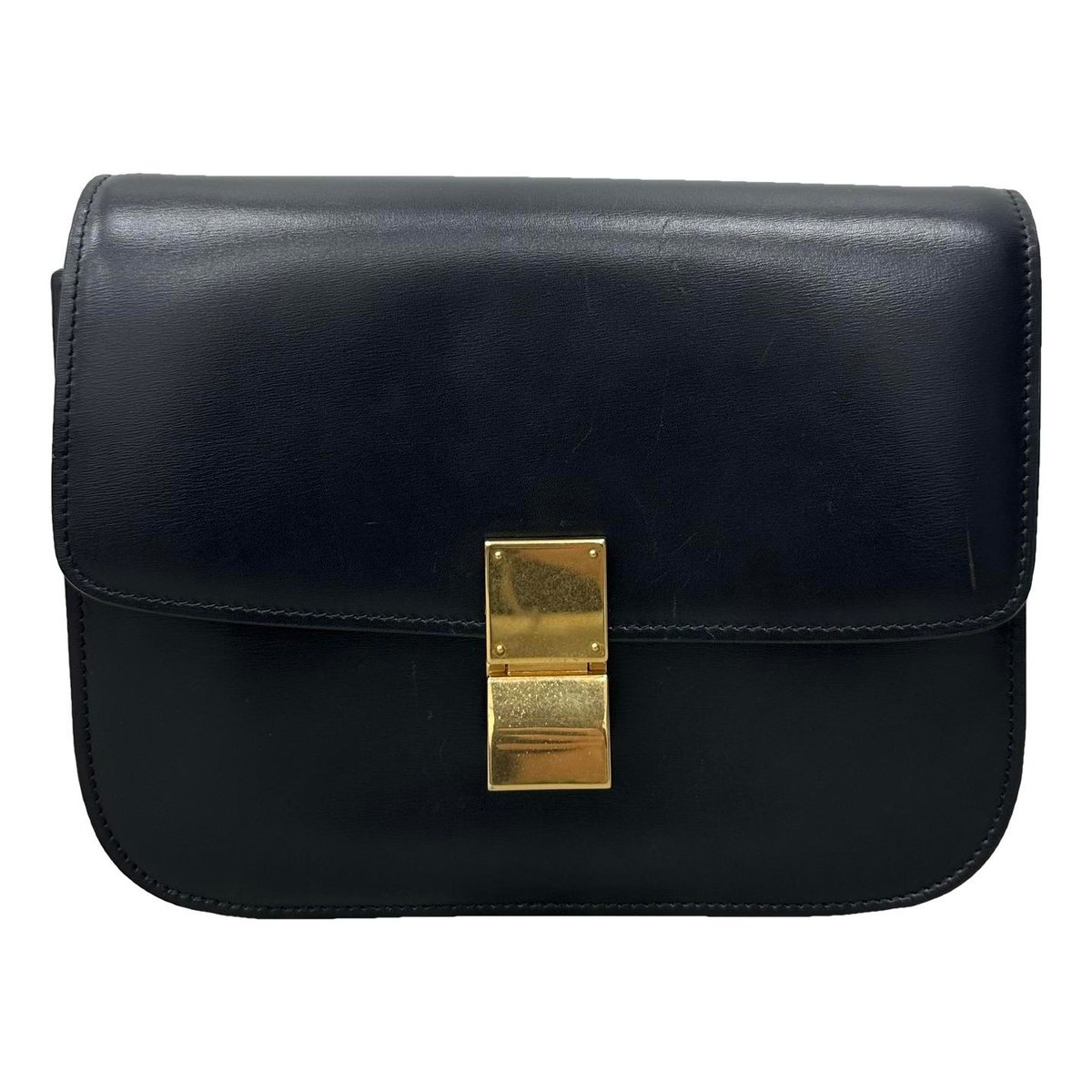 Classic leather handbag