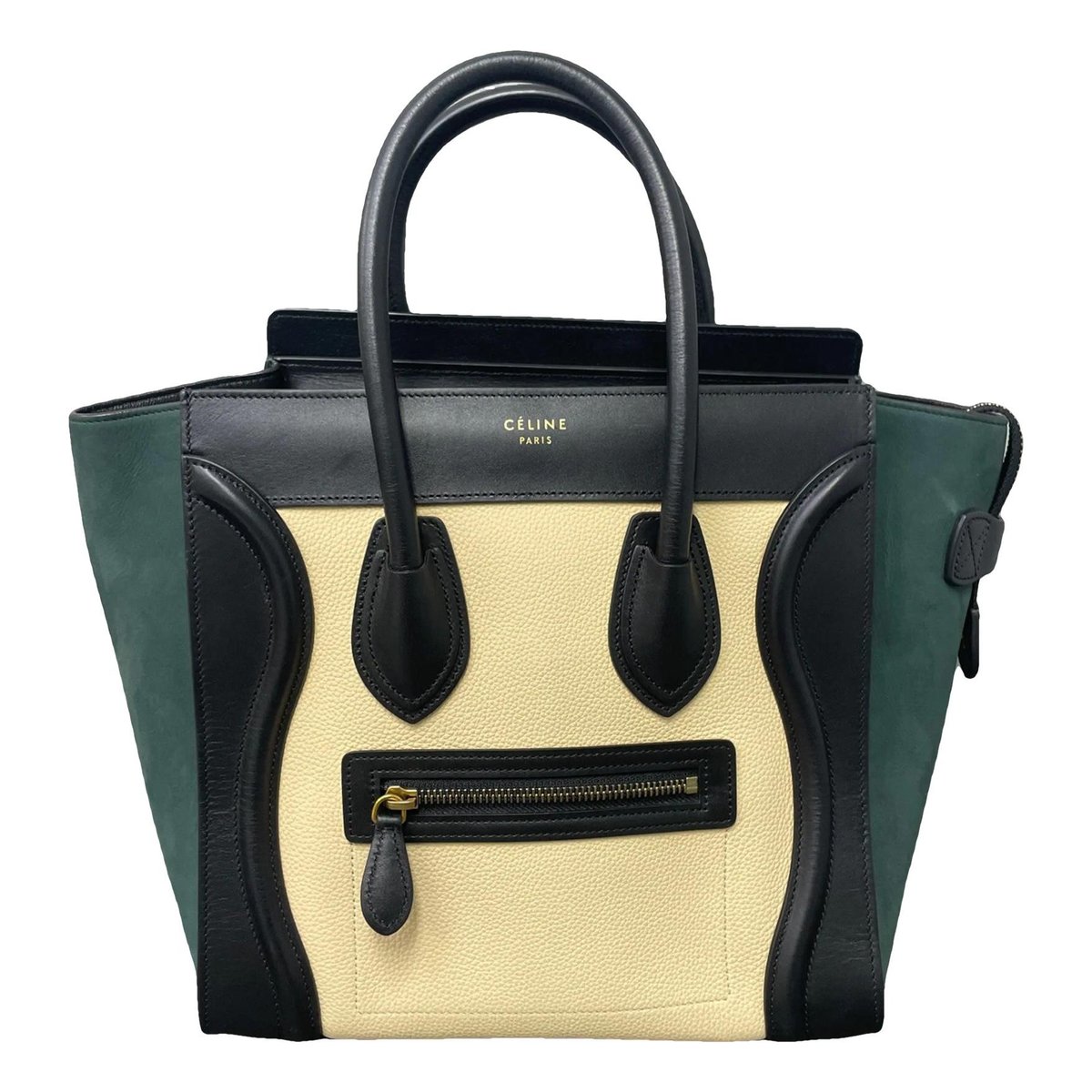 Luggage leather handbag