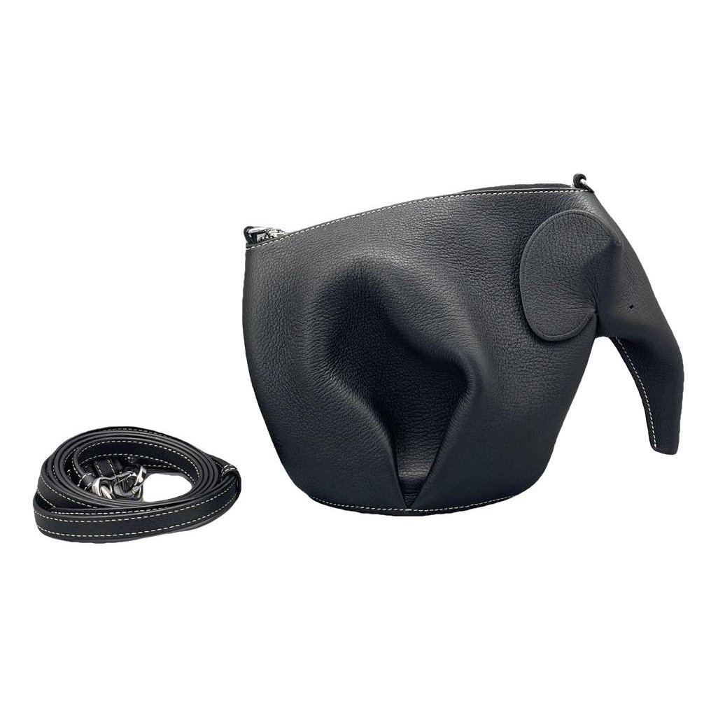 Animals leather handbag