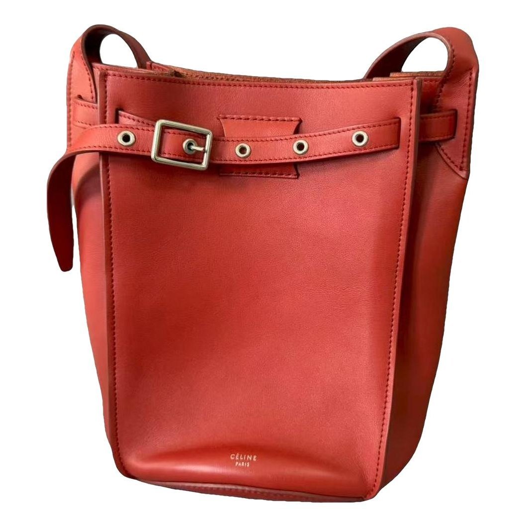 Big Bag leather handbag