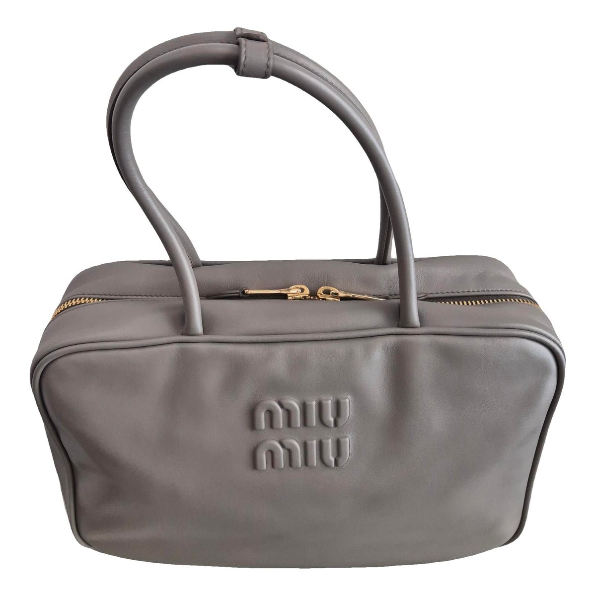 Beau leather handbag