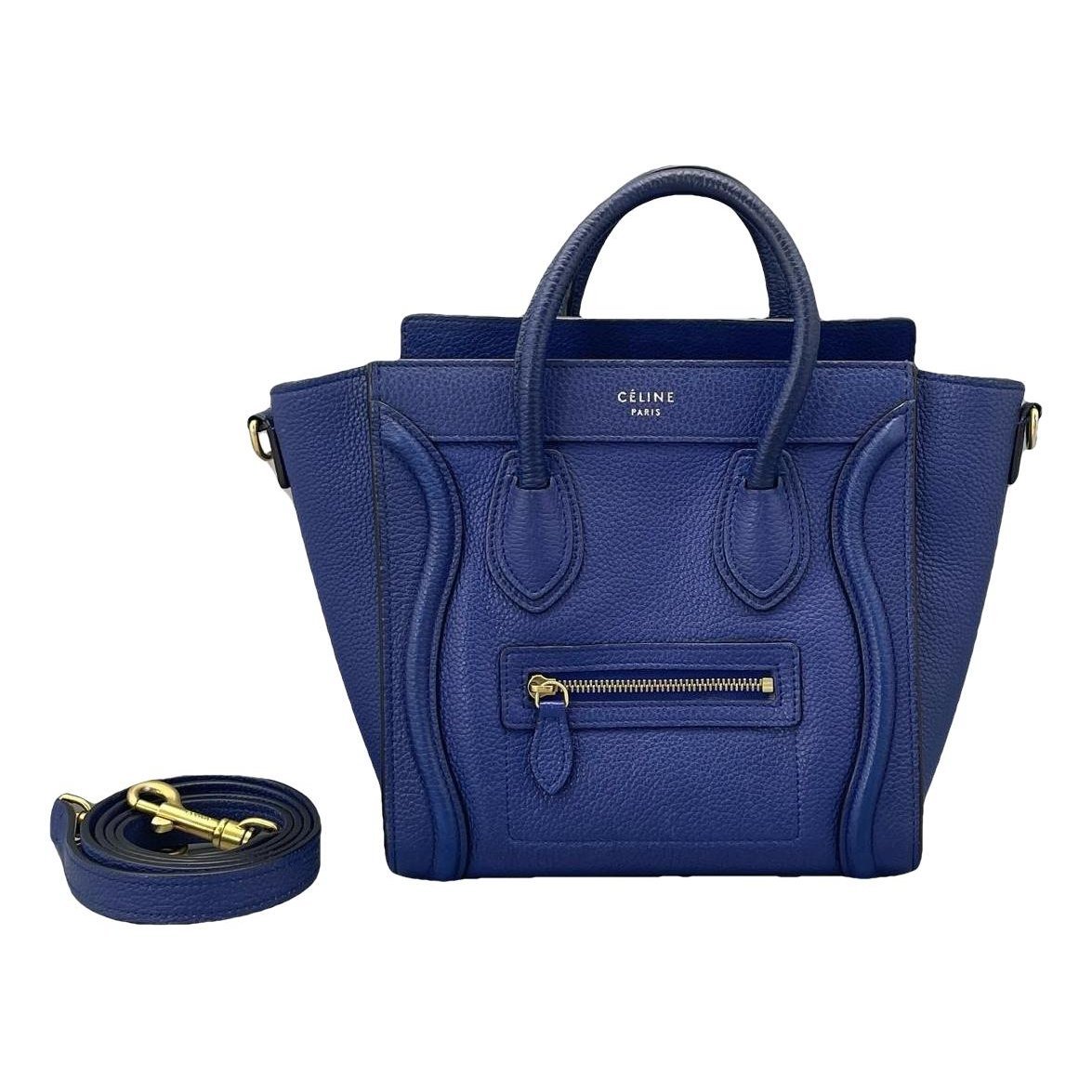 Nano Luggage leather handbag