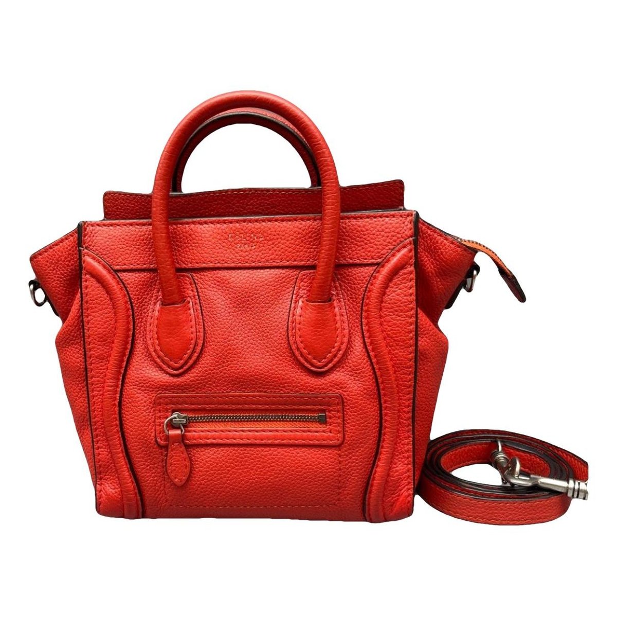 Nano Luggage leather handbag