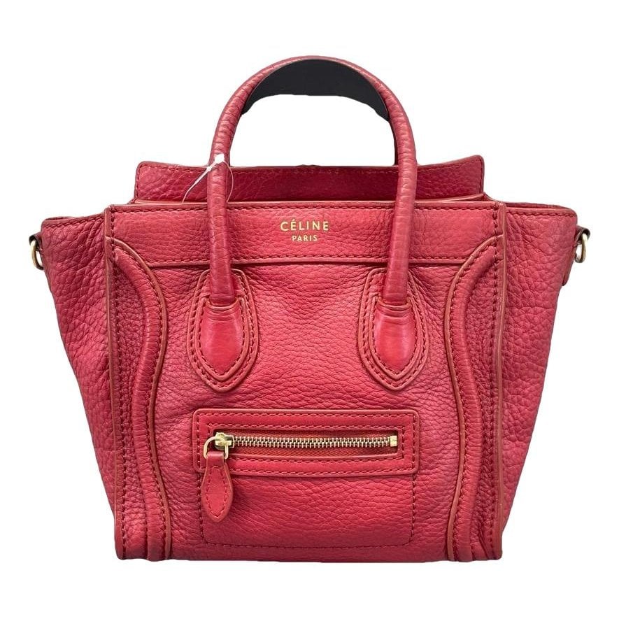 Nano Luggage leather handbag