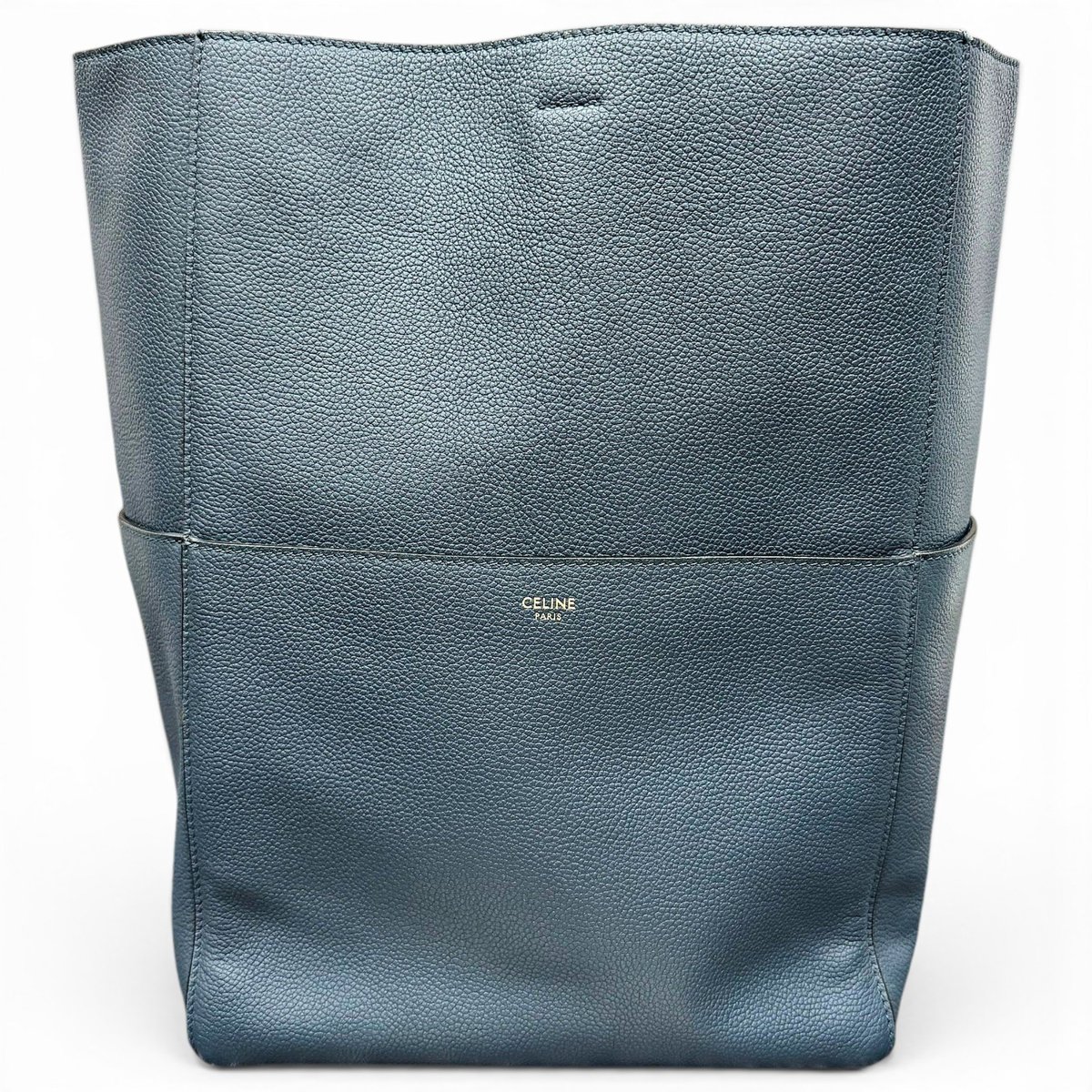 Seau Sangle leather handbag