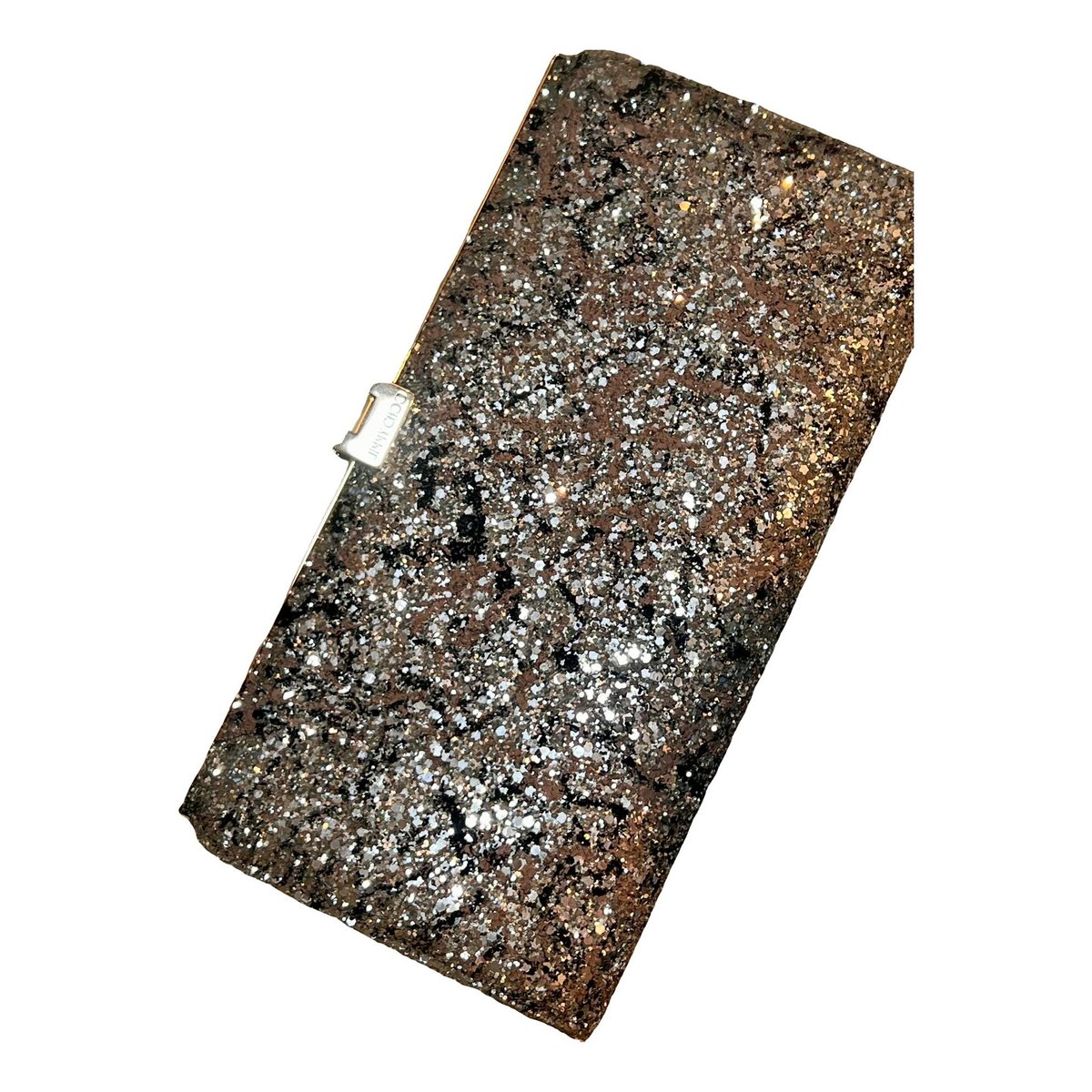 Sweetie glitter clutch bag