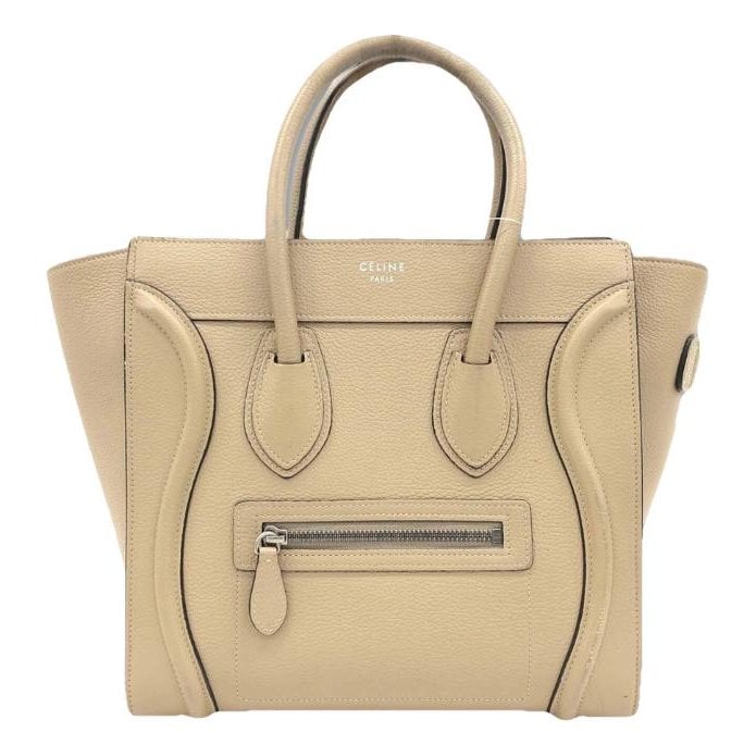 Luggage leather handbag
