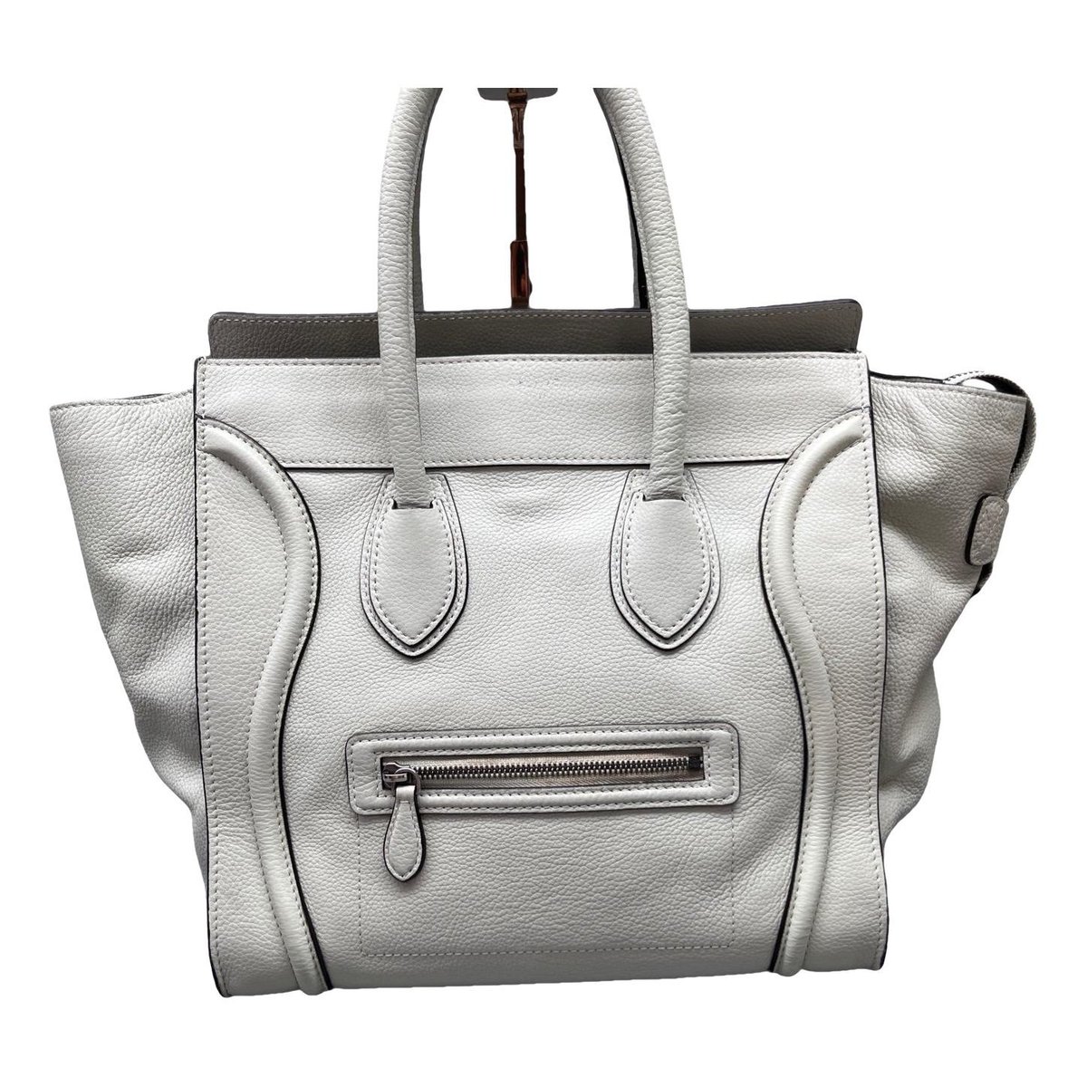 Luggage leather handbag