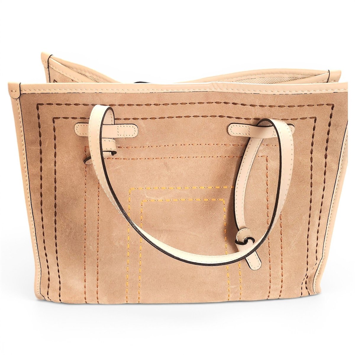 Leather tote